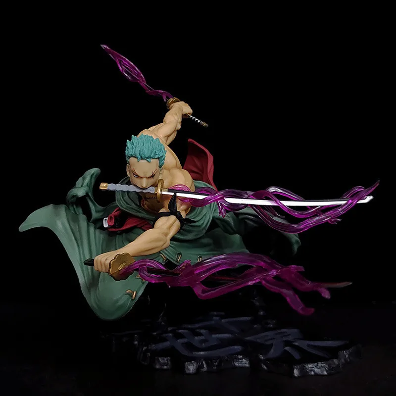 21 cm Jedna kusová postava Rolonoa Solon Three Blade SA - najväčšia socha Anime Mangy Anime PVC akčná séria detskej modelovej hračky