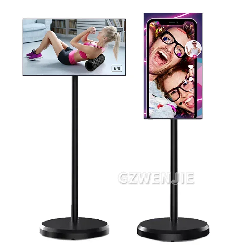 21 -palcový podlahový stojan Smart TV s Androidom dotykovou obrazovkou Vertikálna a šírka očí IPS displej s veľkou batériou Smart Thin Edge Tablet