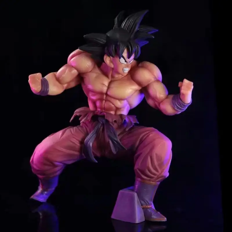 21cm Dragon Ball Z Son Goku Anime postava Kaioken Action Figurine PVC Collection Collection Model dekorácie ozdoby hračky darček