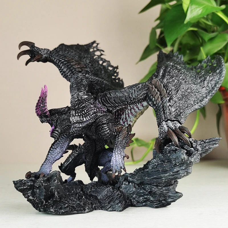 21cm Monster Hunter Anime postava Gore Magaly Figures Juvenile Gulong Figurine model socha Doll Doll Collection Darcation Hračky Darček