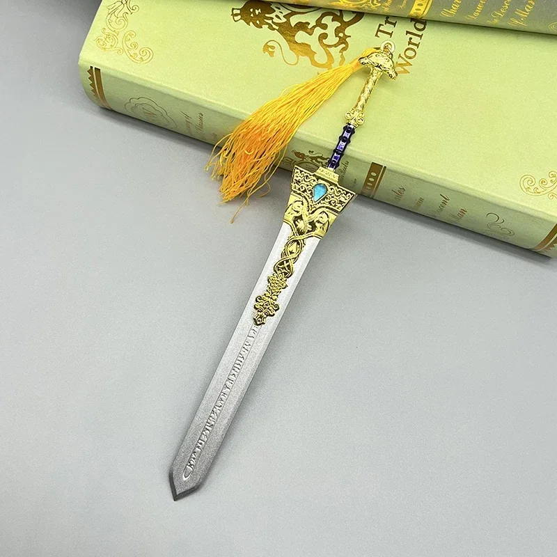 21cm Royal Greatsword Blaidd The Half-Wolf Elden Metal Weapon Ring Er replika Model Autentický zberateľský príslušenstvo Hračky