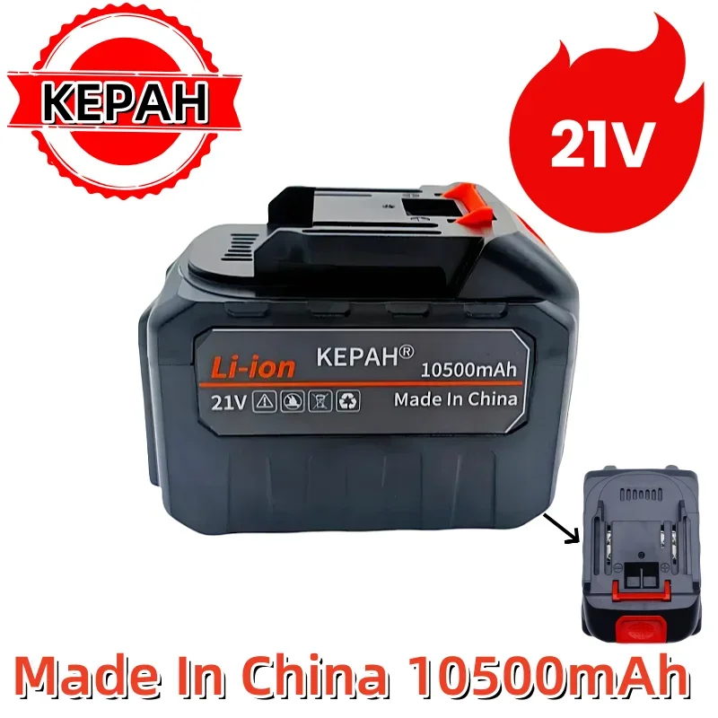 21V 18650 lítiová batéria môže nabíjať 10500 mAh batériu s vysokým prúdom a vysokým výtokom. Nabíjačka.