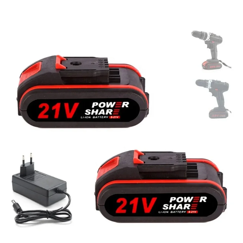 21V batéria batérie, vymeňte Worx 48vf 36vf 88vf Výmena batérie pre bezdrôtové nárazové náradie vŕtania vŕtania kľúča