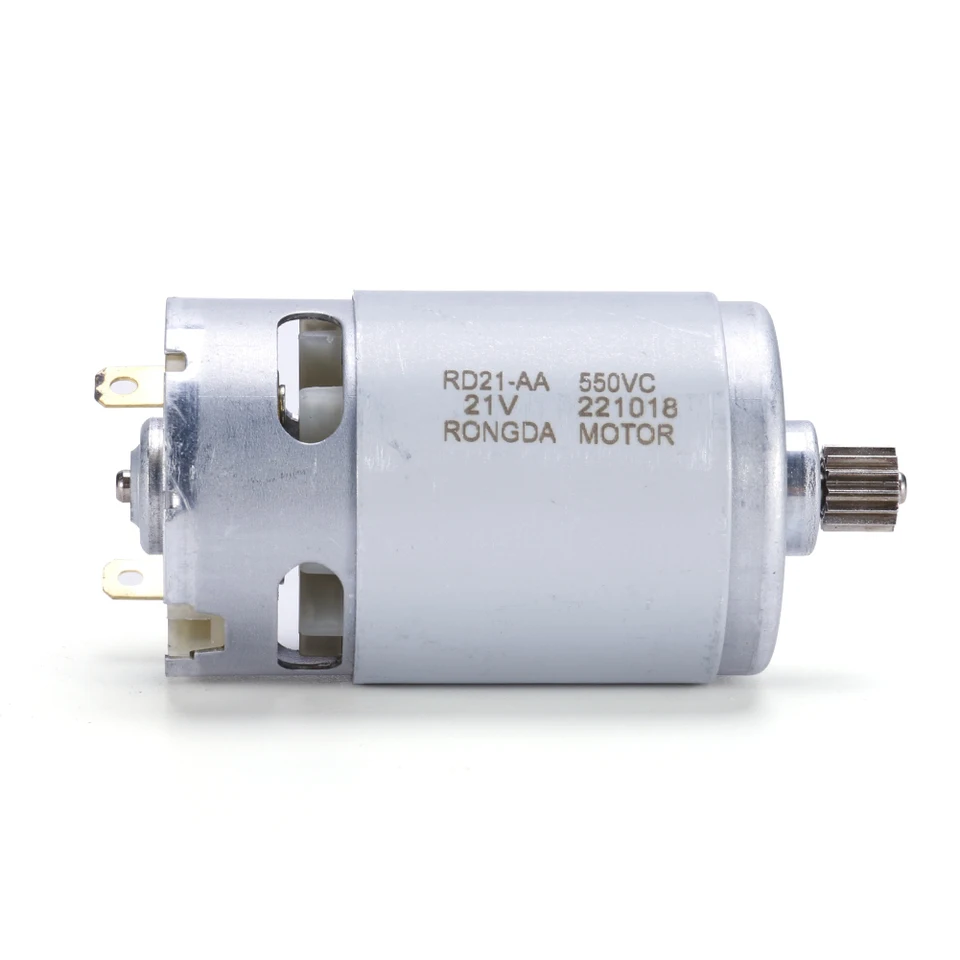 21V Brushed Motor 14 zubov bez kefy DC DC Motor 28000RPM Príslušenstvo s výkonom 8,2 mm prevodový priemer pre 550 motorových lítiových motorových píl