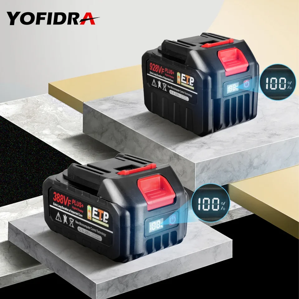 21V vylepšené 928VF 388VF Plus 30000MAH 20000 mAh Nabíjateľná lítiová batéria pre batériu elektrického energie Makita 18V