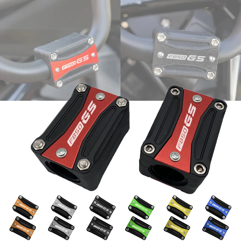22/25/28 Motor Ochrana na ochranu nárazníka Ochrana dekoratívneho blokového baru Block Cover Fits for BMW F750GS F850GS Adv Adventure F 750 850 GS