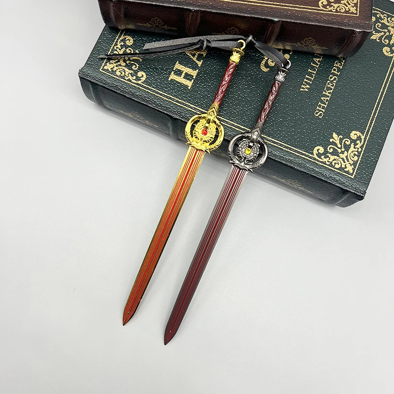 22 cm Dawnbreaker Sword The Elder Daedric Prince Meridia Scrolls v Tes5 Game Periférne kovové zbrane model domáci ozdoba Hračka