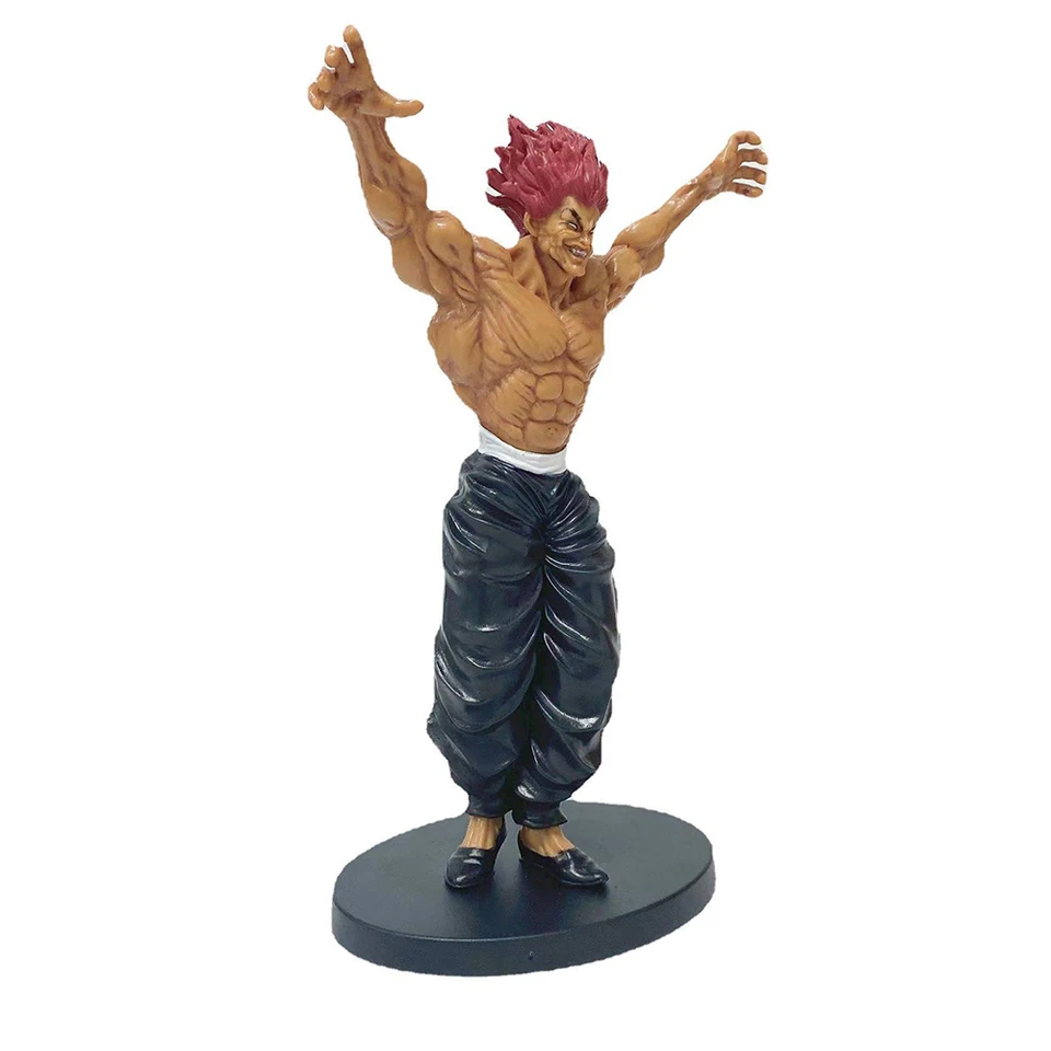 22 cm Hanma Baki Hanma Anime postava Hanma Yujirō Akčné figúrky najsilnejšieho človeka na Zemi figuríny PVC Model Hračky pre dospelých