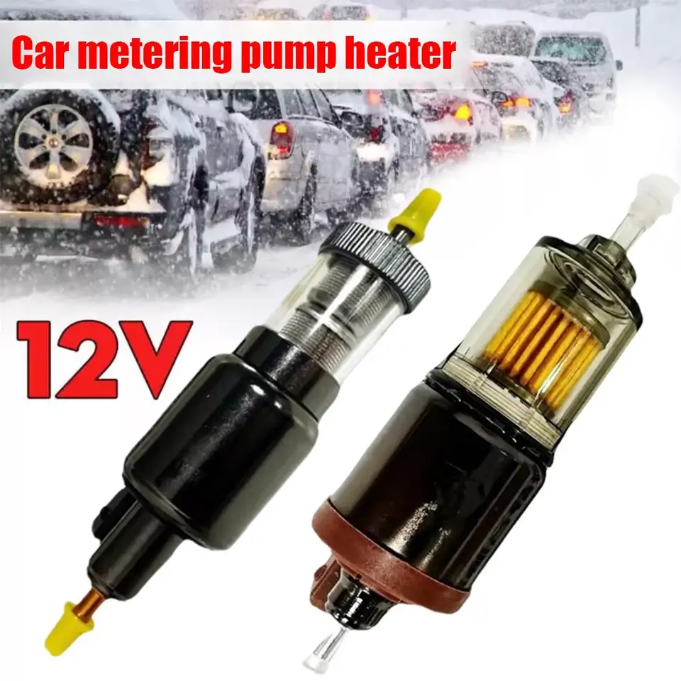 22 ml upgrad Ultra s nízkym hlukom na meranie paliva Ohrievač čerpadla 12 V sa hodí pre Webasto / Eberspacher Airtronic D2 D4 12V Diesel Air HE V7S6