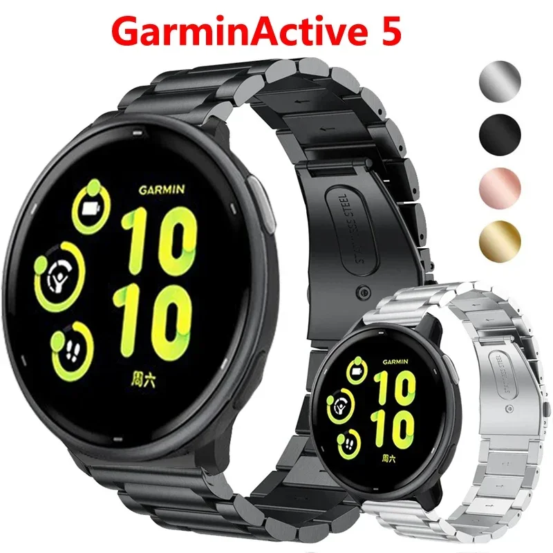 22 mm 20 mm náramok pre náramok pre garmin vivocActive 5 4 3 pásmo z nehrdzavejúcej ocele pre Garmin Active 5 965 55 158 245 645 Hudobný náramok