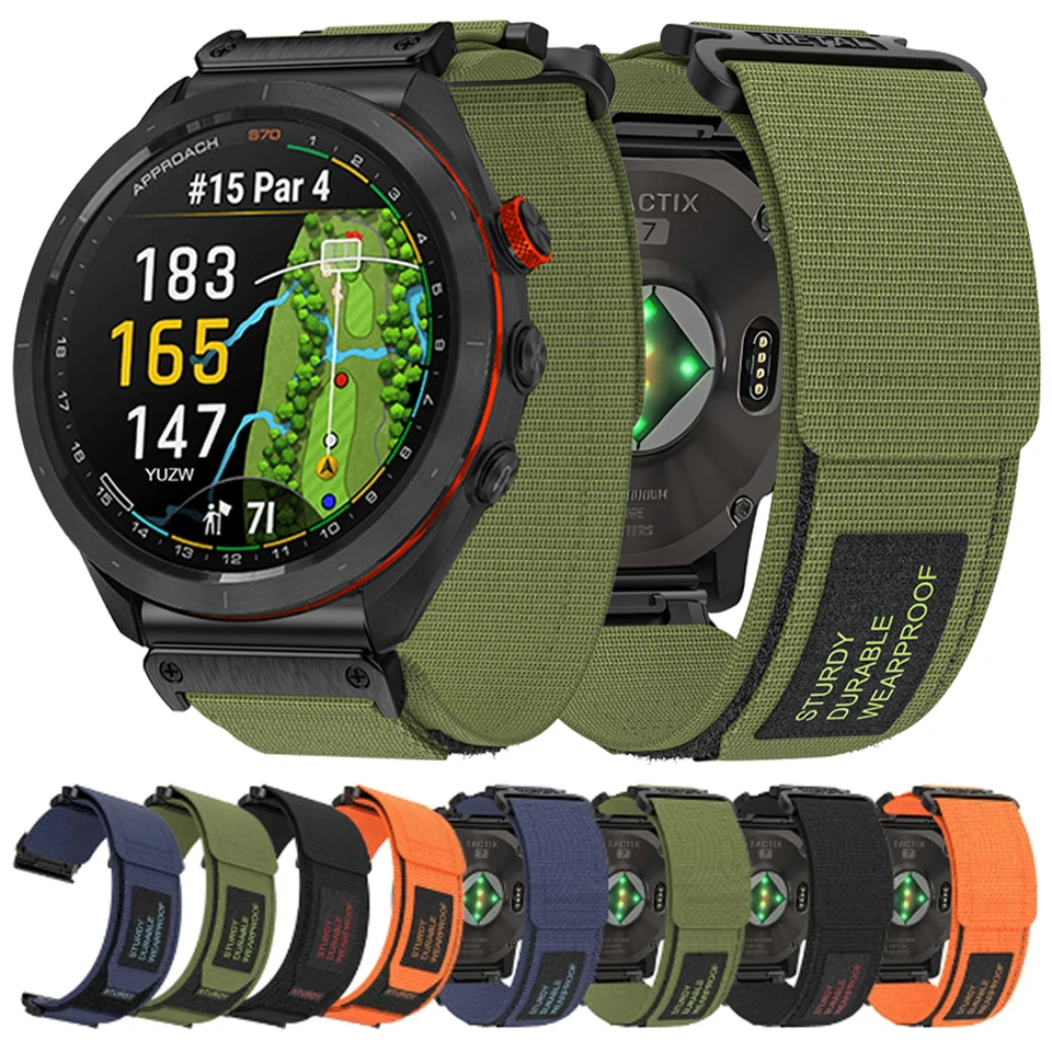 22 mm 26 mm nylonové rýchle popruhy pre Garmin Forerunner 965 955 Solar 945 LTE 935 745 Watch Band pre Garmin Instinct 2x náramok