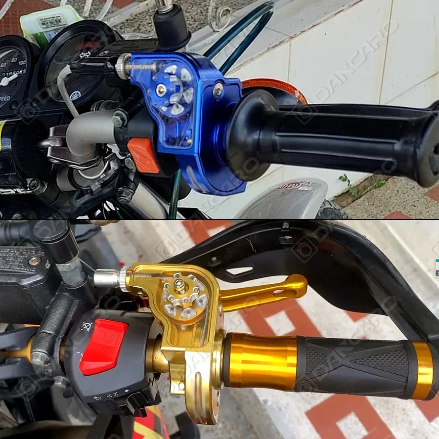 22 mm 7/8 '' Univerzálny motocykel CNC hliníkový kŕmny kŕmny rukoväte rukoväte pre terénne špinavé bicykle ATV Pit 50cc 125cc 150cc 250 ccm