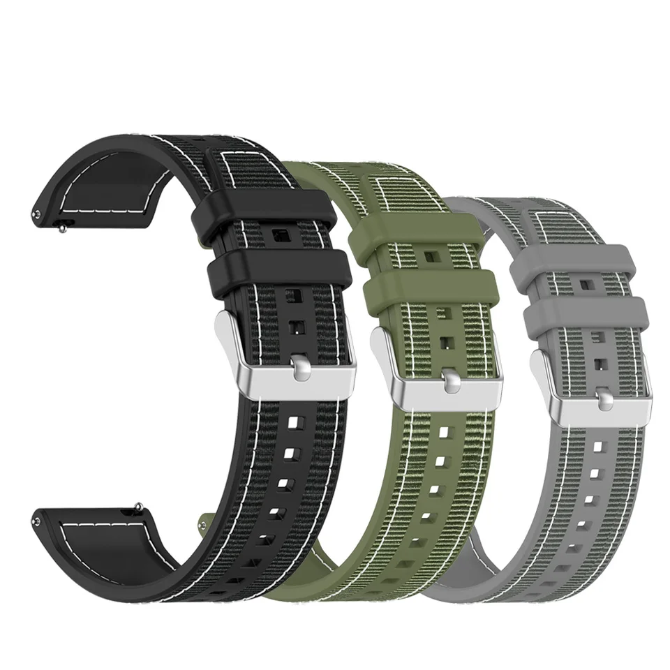 22 mm Silikone Watch Band popruh pre Xiaomi Mi Watch Color 2 Náhradný náramok pre Mi Watch Color Sports S1 Pro Edition Correa
