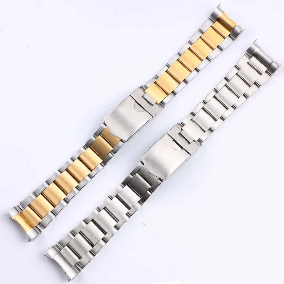 22 mm Solidless Steel WatchBand pre Tudor Black Bay 79230 79730 Heritage Chrono hodinky náramok zápästia NO Rivet pás