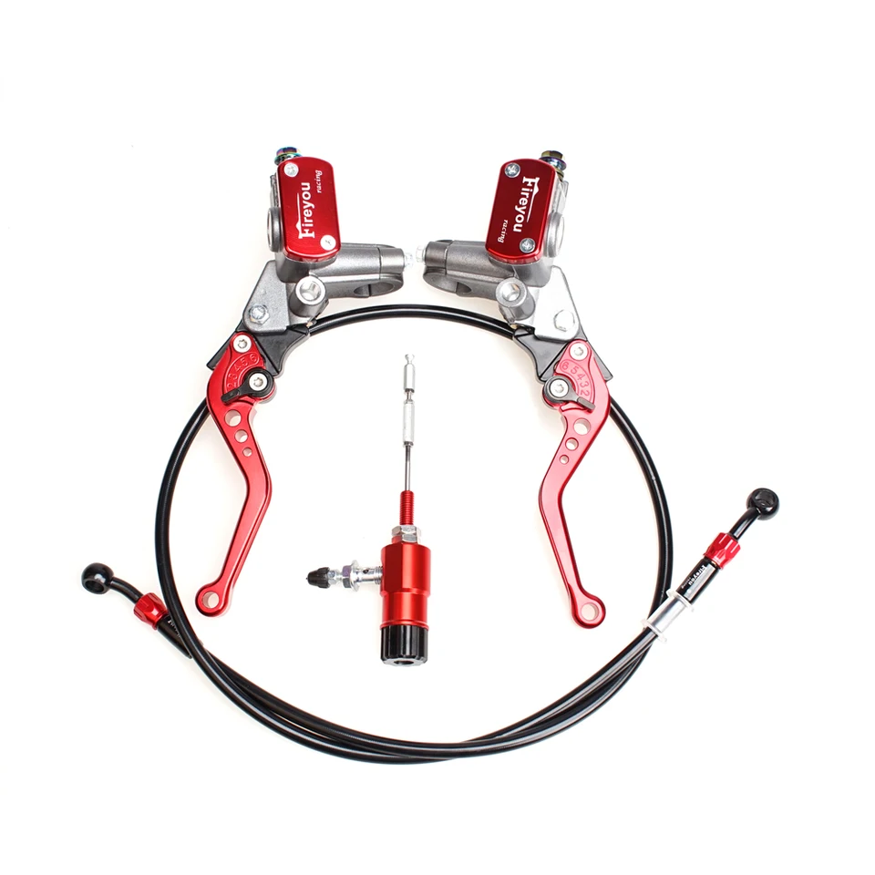 22 mm univerzálna motocyklová hydraulická spojka brzdové čerpadlo s čerpadlom na spodnú hadicu pre Yamaha R1 R3 R6 MT09