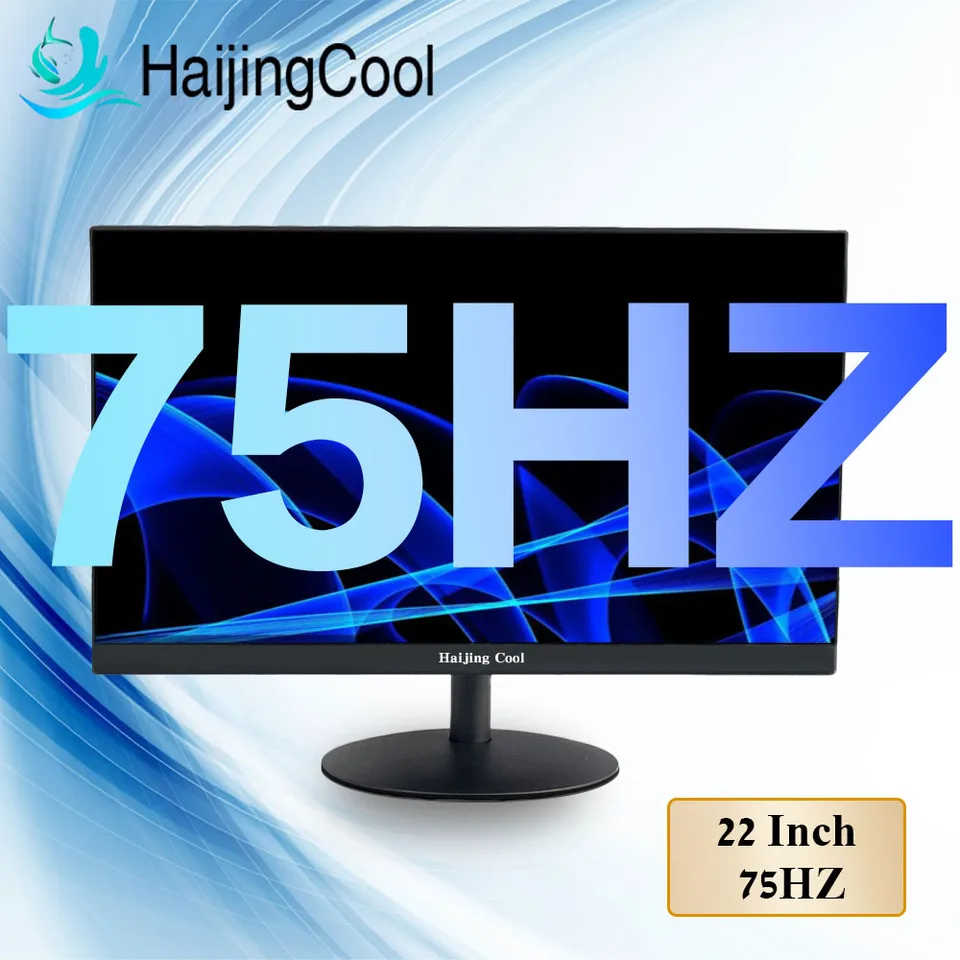 22 palcový monitor 75 Hz LED displej PC IPS HD Office Desktop Computer Screen Plochý panel 22 