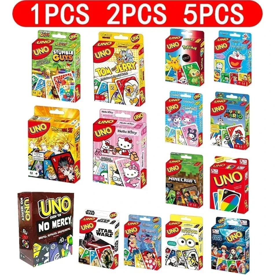 22 Style Uno Card Game Game Rance Games Uno Cards Table Family Party Entertainment Uno Games Card Hračky pre deti narodeniny darček