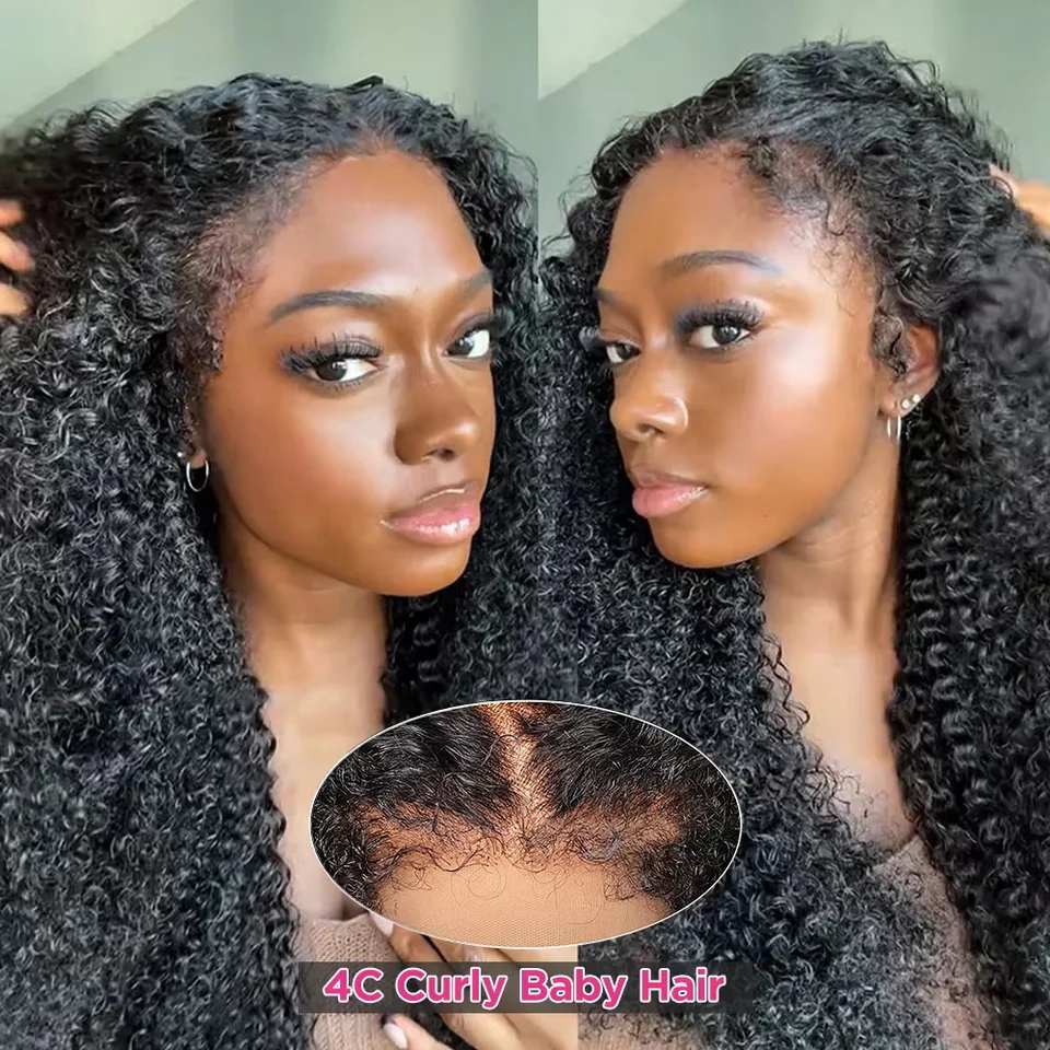 220% Kinky Curly 4C Hrán