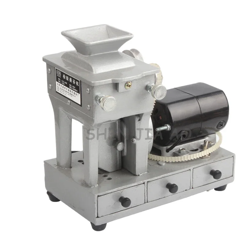 220 V 100 W elektrický ryžový trupový stroj Rice Rych Pused Guit Machine Belt z hnedej ryže JLGJ-45