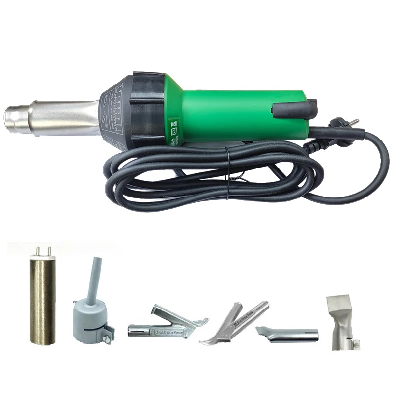 220V 1600W Automatické ručné ručné plastové zváracie pištoľ Horúce vzduchové horák zvárač pištole pre PVC vinylovú podlahu PP PE plastová oprava