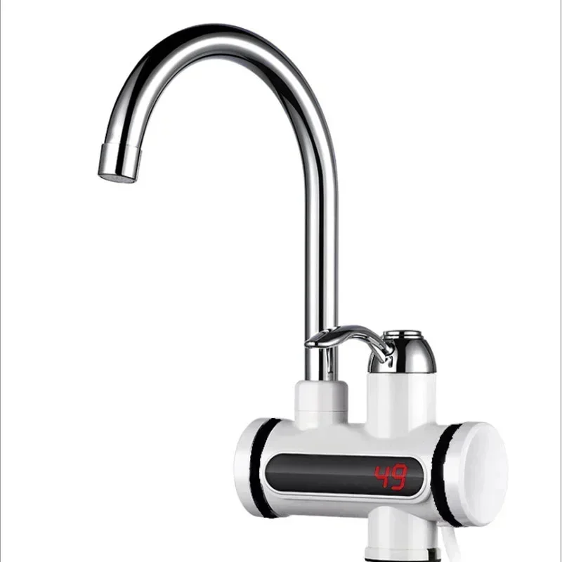 220V 3000W Elektrický faucet kuchynský okamžitý ohrievač vody Duálny účel Horúce a studené rýchle kúrenie faucet
