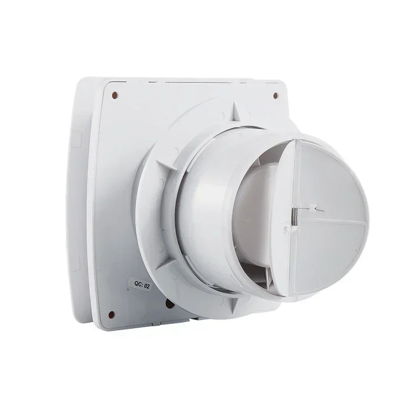 220V 4/6 palca Výfuk Fan Fan Domáca kúpeľňa Kúpeľňa Kuchyňa Spálňa WC Nízky hluk ventilátor Ventilátor Stel