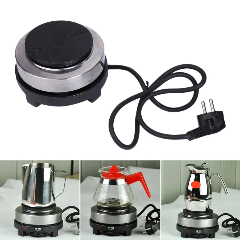 220V 500W Elektrický mini kachle horúca doska Multifunkčné varenie kávového ohrievača Nový N26 20 Dropshipping