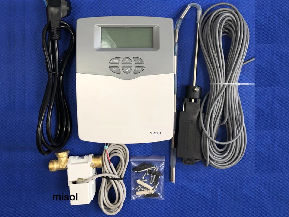 220V inteligentný regulátor pre kompaktné netlakové solárne ohrievač SR501-B