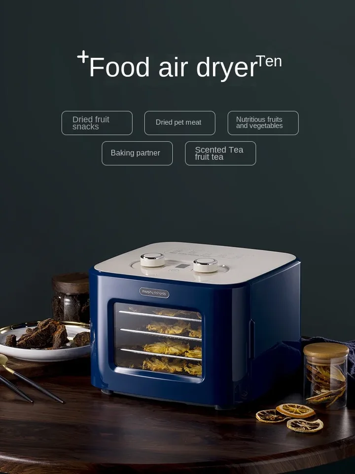 220V Morphy Richards Electric Dehydrator s 5 zásobníkmi na dehydratáciu ovocia, zeleniny, mäsa a domácich miláčikov