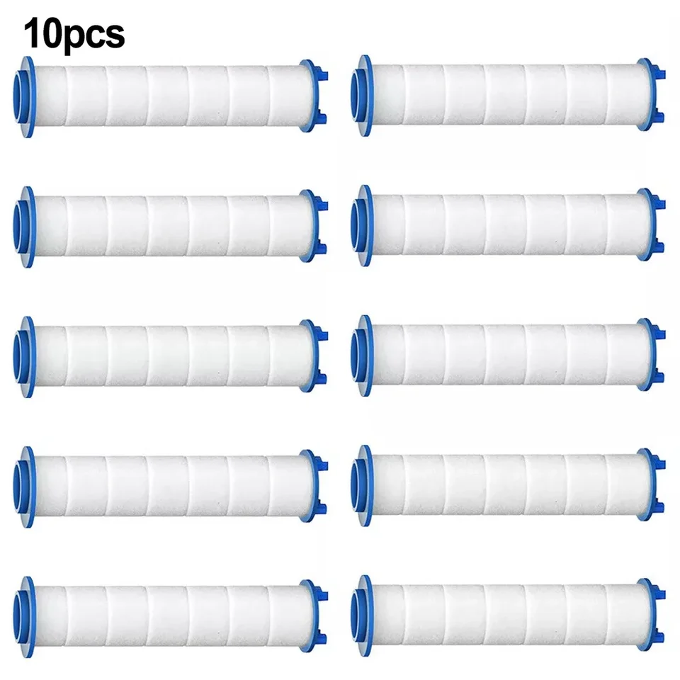 222222310pcs ručná sprchova hlava voda Filter v kúpeľni Sprchovač Vodný filter PP Bavlna Odstráňte škodlivé látky