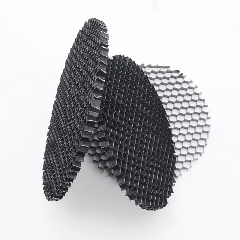 23-109 mm LED svetlo lampa odtieňa kapucňa Downlight Spotlight Round Honeycomb Net Cover Black Anti-Glare Anti-Dazzling Light Hliník