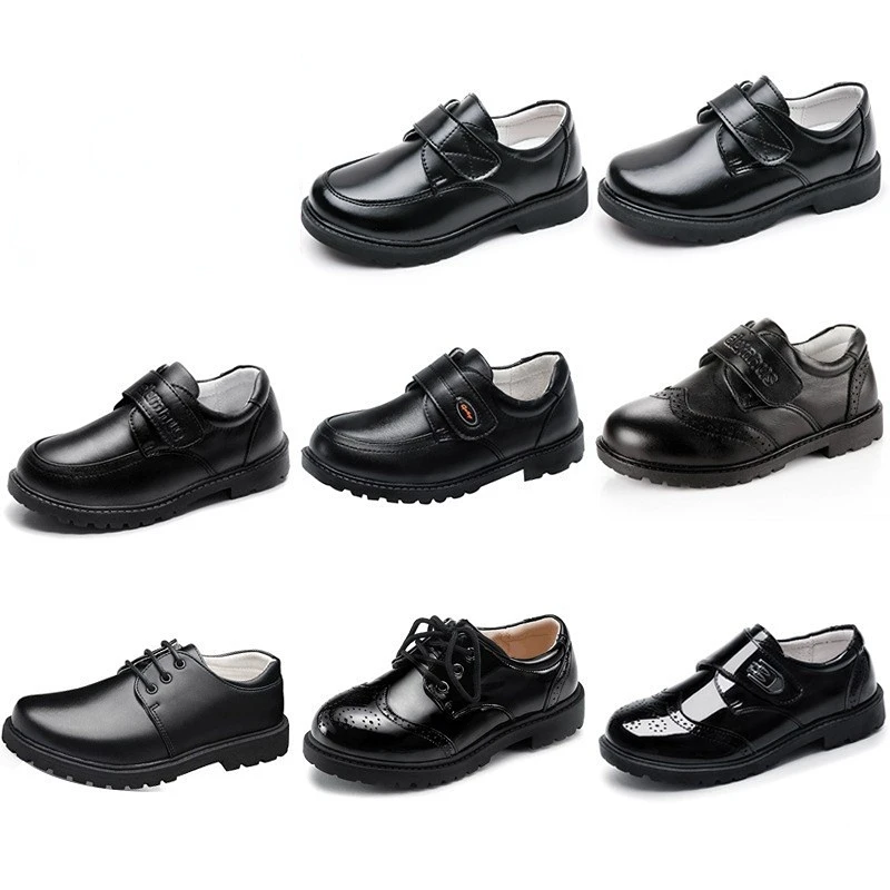 23 chlapcov originálne kožené topánky Soft Soles Študenti chlapci Campus topánky britský štýl elegantné príležitostné etiketa detské topánky