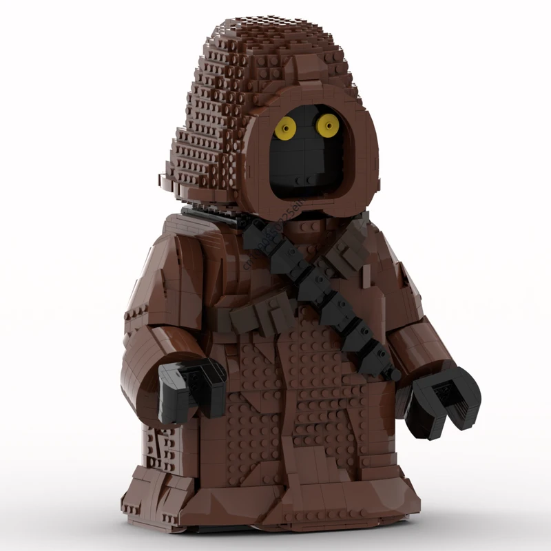 2367pcs MOC Star Battle Series Jawa Mega Figual Model Building Blocks Technológia tehly DIY Creative Zhromaždenie Hračky Darčeky pre deti