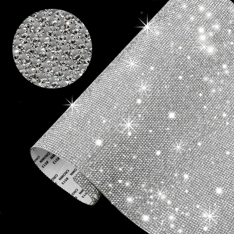 24*20 cm nálepka Automobil Dverné chránič Diy Diamond Splaktory Stripte