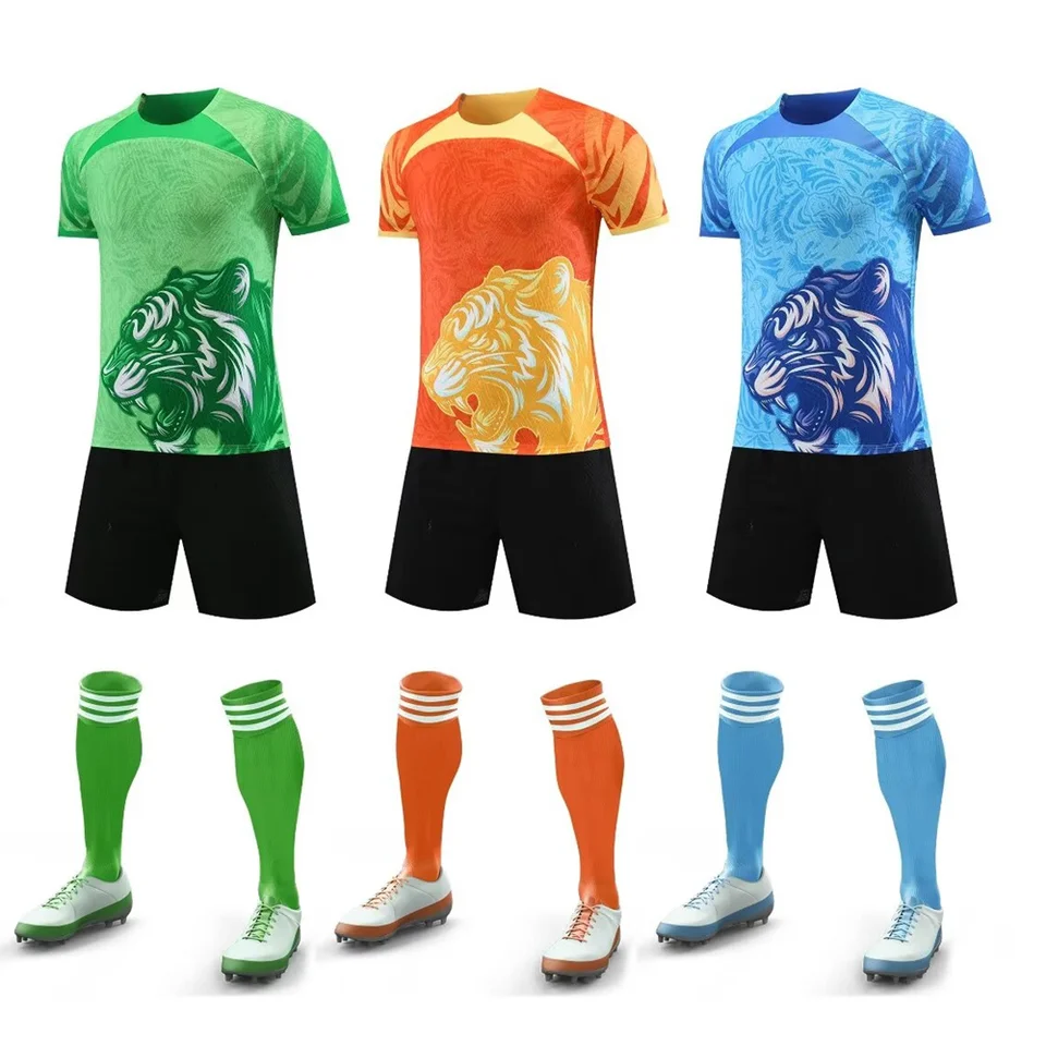 24/25 Nové futbalové uniformy súpravy tímových dresov Prispôsobené študentské súťaž Uniformy Training Uniformy Men's Priedufable 9015