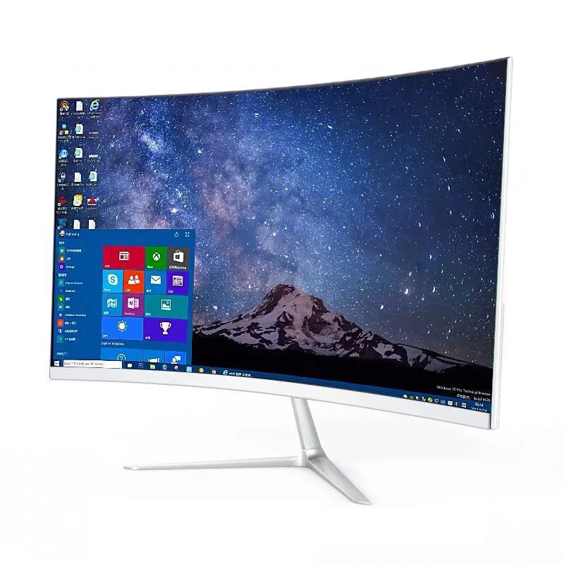 24/27 palcový zakrivený 75 Hz Monitor Gaming Game Competition 23,8 