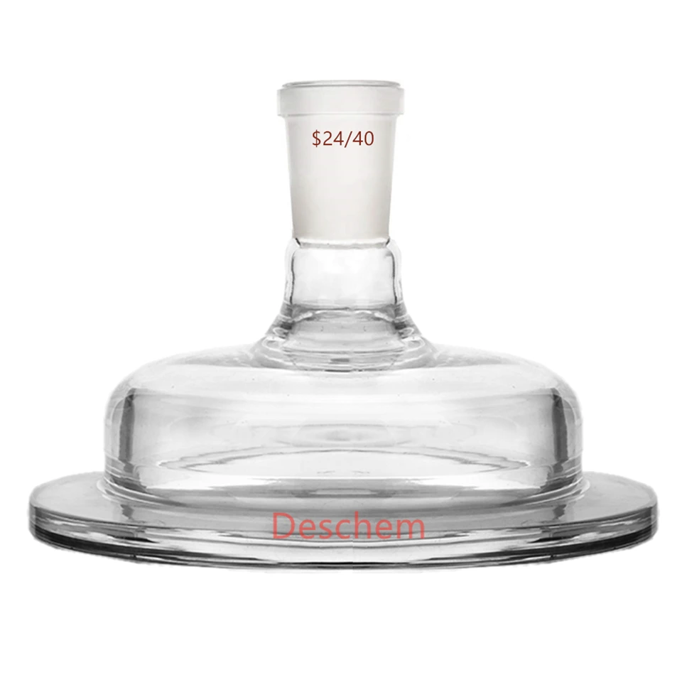 24/40 150 mm 1-penový sklenený reaktorový veko One krk Použitie na reakciu sklo laboratória Kettle Lab Glassware