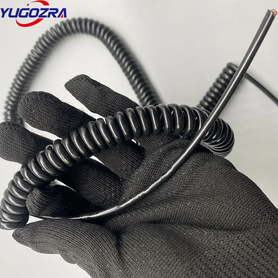 24 Awg pružinový špirálový drôt 4 jadro kábla Čisté medené jadro