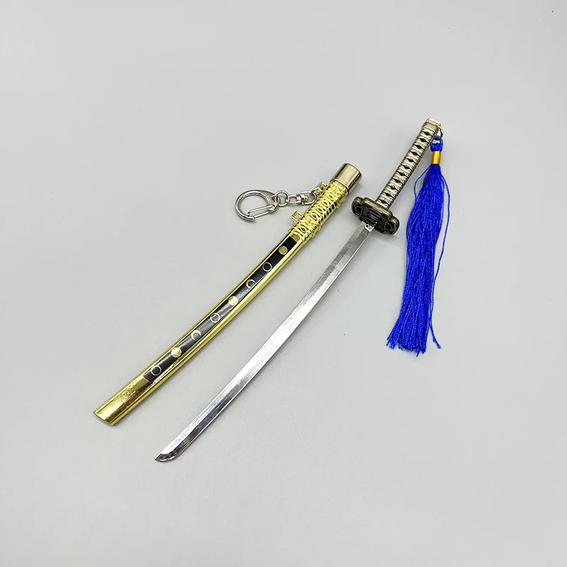 24 cm Mikazuki Munechika Touken Ranbu Game Merchandise Metal 1: 6