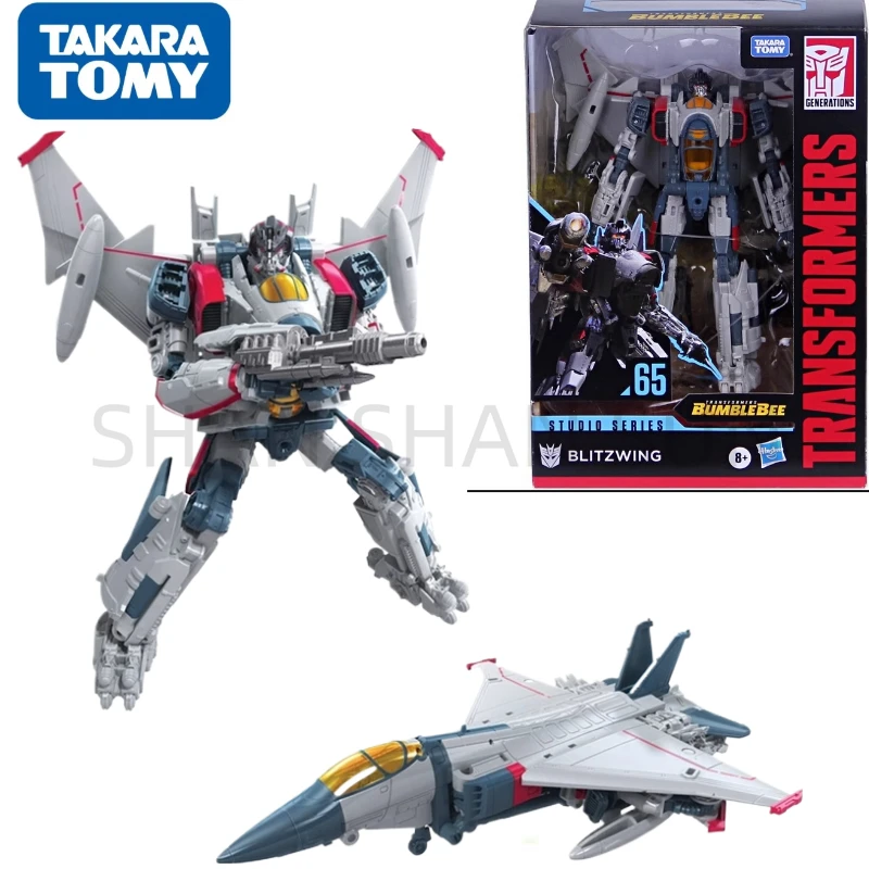[24-hodinová doprava] Transformačné hračky SS SS SS-65 D-trieda Blitzwing Action Figures Robot Model Hračky Boy