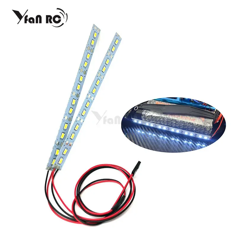 24 LED prístrojové svetlá Underbody pod podvozkom Strips Systy Svetla pre 1/10 1/8 RC Car Body Shell HSP HPI Sakura Drift Touring