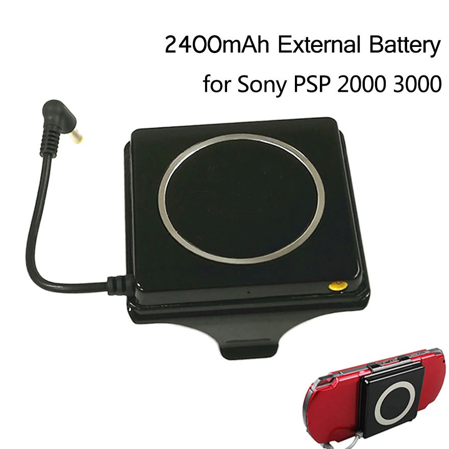 2400 mAh prenosná externá batéria PSP pre Sony PSP PlayStation 2000 3000 Zálohovacia batéria nabíjačku batériu Herné príslušenstvo