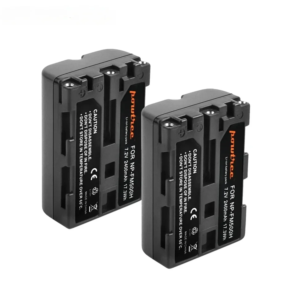 2400MAH NP-FM500H NP FM500H NPFM500H BATÉRIA COMERATION PRE SONY A57 A58 A65 A77 A99 A550 A560 A580 BATTERSKÁ L50