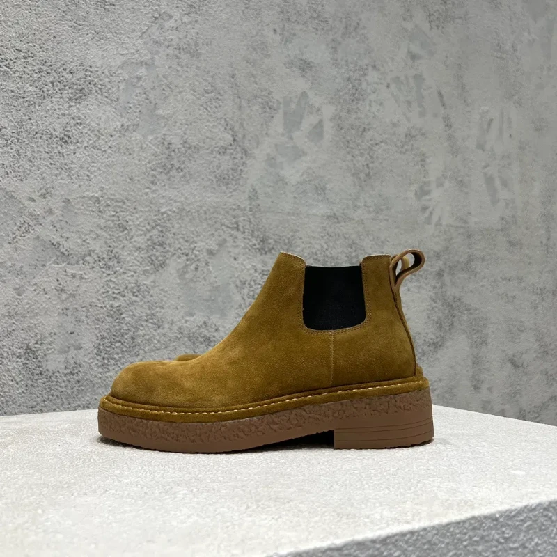 24aw Polded Warm Retro neformálny vysoký horný nekĺzavý hustý spodný kožený topánky tenisky mužské tenisky pánske topánky topánky Beh Running