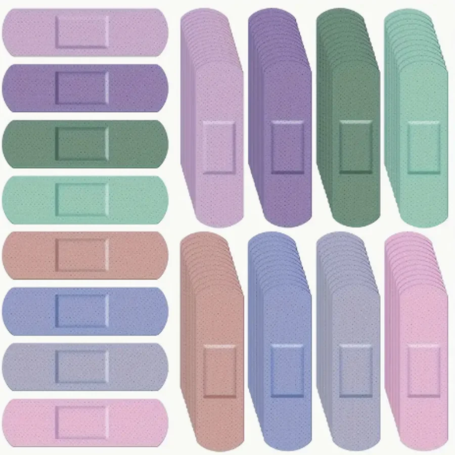 24ks/40ks PE nepremokavé bandáže pushable Bandages v 8 štýloch