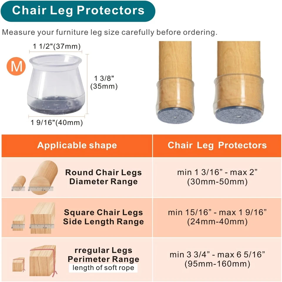 24ks silikónové stoličky, ochrancovia stoličiek pre podlahy z tvrdého dreva Table Feet Net Feets Podložka, ochranné uzávery, nábytok