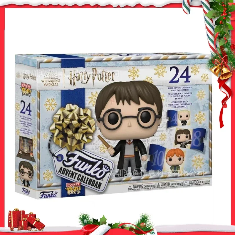 24ks vianočné horúce produkty Adventný kalendár dovolenka Kalendár Akadémia Magic 24 Pocket Hračky vianočné darčeky hračky