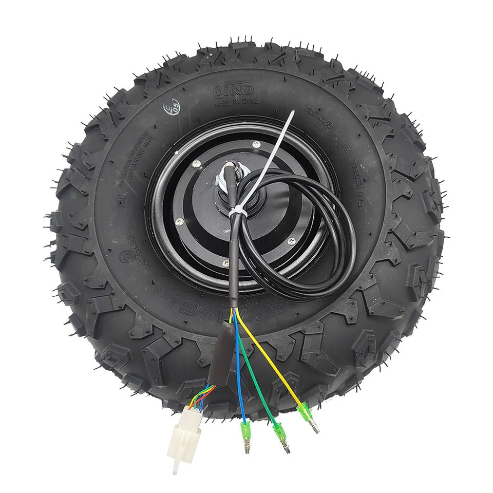 24V 36V 48V 350W 500W All Terrain Electric Motor koliesko mimo cesty Hrubá pneumatika 14,5 palca