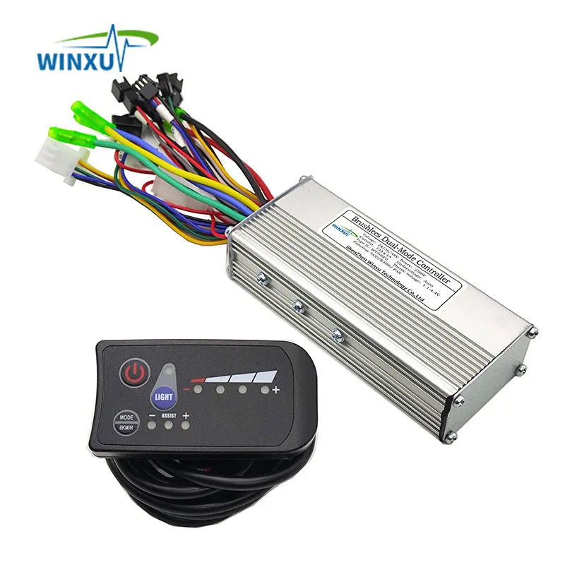 24V 36V 48V 500W 22A E-Bike Bezpoj bez pohonu motora Univerzálny ovládač S810 810 LED displeja Panel pre elektrický bicykel Secootter