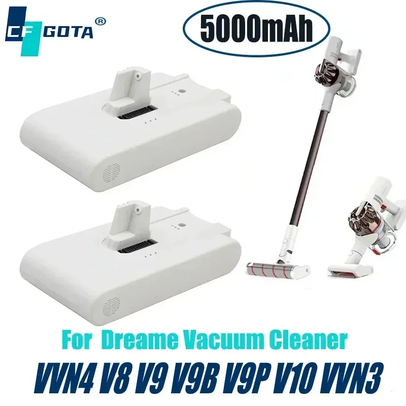 25,2V 5000 mAh pre Xiaomi Mijia vysávač V8 V9 V9P V10 VVN3 VVN4 Dreame vysávač lítium batérie